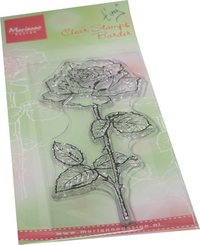 Marianne Design Clear Stamps Tiny's Border Rose (TC0906) (DISCONTINUED)