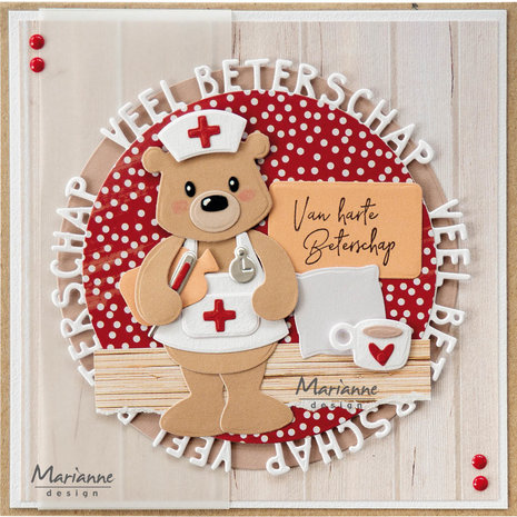 Marianne Design Collectables Dies by Marleen Doctor's Set (COL1523) Marianne Design Collectables Dies by Marleen Doctor's Set (COL1523)