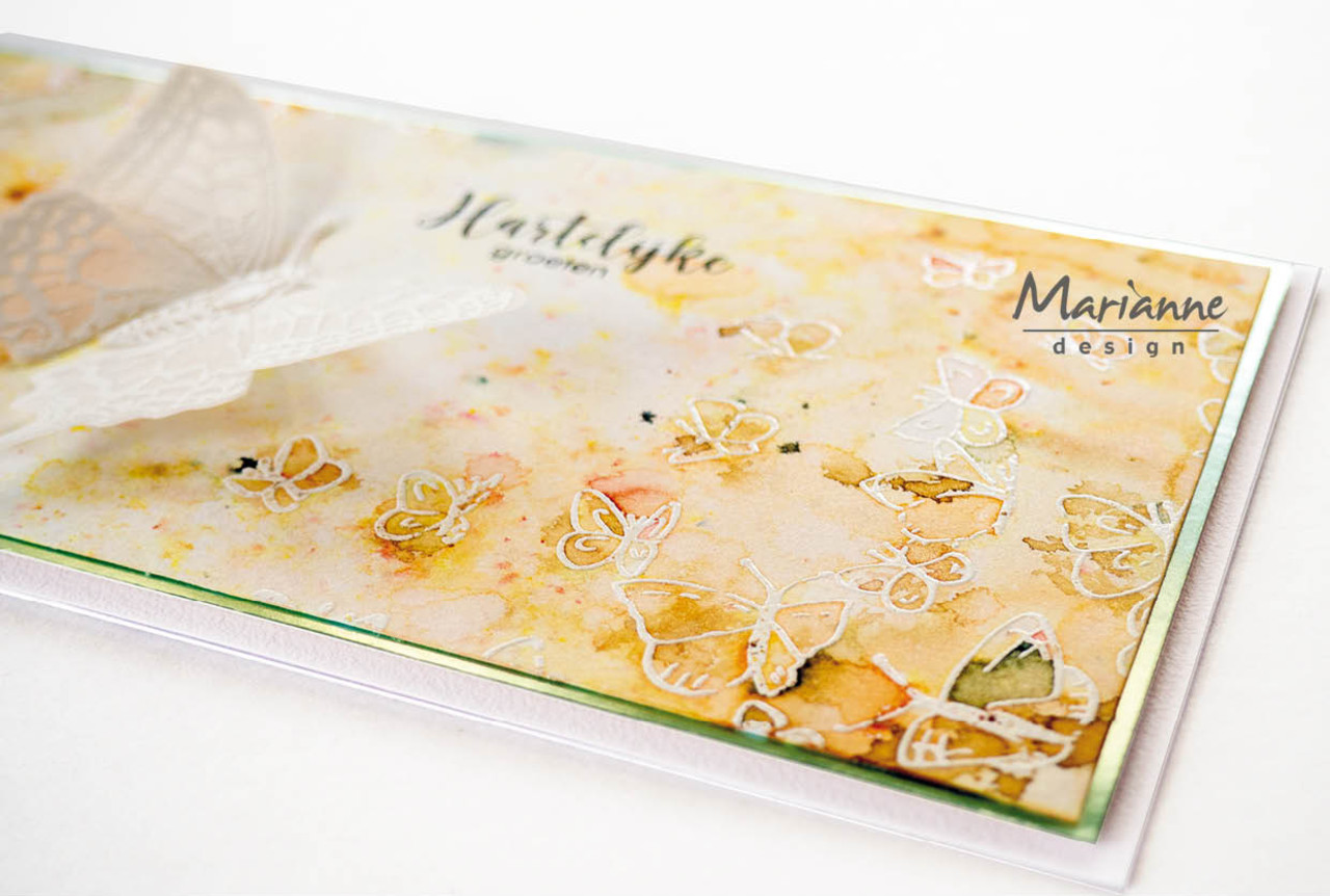 Marianne Design Clear Stamps Tiny's Art Butterflies (TC0908) (DISCONTINUED) Marianne Design Clear Stamps Tiny's Art Butterflies (TC0908) (DISCONTINUED)