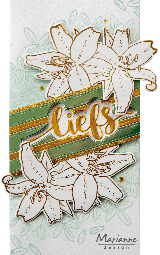 Marianne Design Clear Stamps Tiny's Art Leaves (TC0909) (DISCONTINUED) Marianne Design Clear Stamps Tiny's Art Leaves (TC0909) (DISCONTINUED)