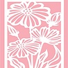 Nellie Snellen Mixed Media Stencil A6 Flowers (MMSA6-035) (DISCONTINUED) Nellie Snellen Mixed Media Stencil A6 Flowers (MMSA6-035) (DISCONTINUED)