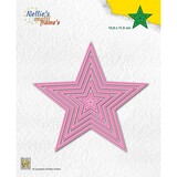 Nellie Snellen Nellie's Multi Frame Dies 5-Point Stars (MFD137) (DISCONTINUED)