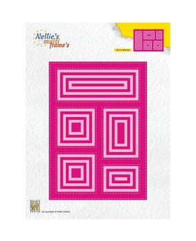 Nellie Snellen Nellie's Multi Frame Dies Block Rectangle (MFD127) (DISCONTINUED) Nellie Snellen Nellie's Multi Frame Dies Block Rectangle (MFD127) (DISCONTINUED)