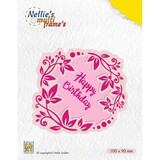 Nellie Snellen Nellie's Multi Frame Dies Happy Birthday (MFD112) (DISCONTINUED)