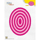 Nellie Snellen Nellie's Multi Frame Dies Photo Frames Ovals (MFD125) (DISCONTINUED)
