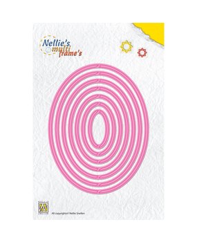 Nellie Snellen Mixed Media Stencil Hearts & Dots (MMS4K-080) (OUTLET)