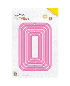 Nellie Snellen Nellie's Multi Frame Dies Revolving Rectangle (MFD092) (DISCONTINUED)