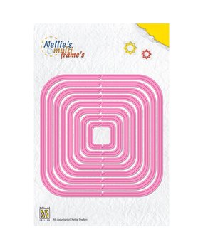 Nellie Snellen Mixed Media Stencil Pop Up Hearts (MMS4K-082) (OUTLET)