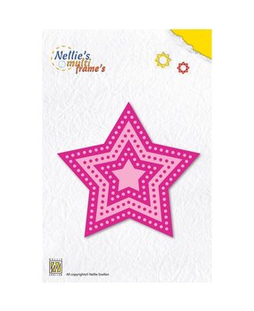 Nellie Snellen Nellie's Multi Frame Dies Star 3 (MFD050) (OUTLET)