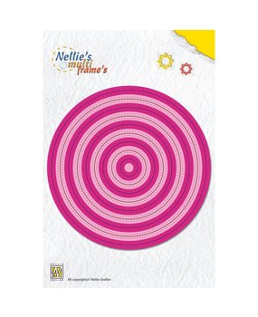 Nellie Snellen Mixed Media Stencil Presents (MMS4K-074) (OUTLET)