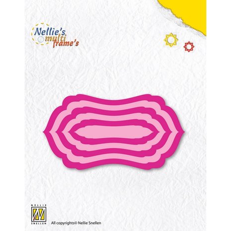 Nellie Snellen Nellie's Multi Frame Dies Tags 3 (MFD068) (OUTLET)