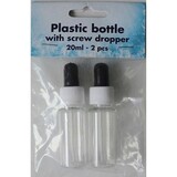 Nellie Snellen Plastic Bottle with Screw Dropper (2x20ml) (SDBO001) (DISCONTINUED)