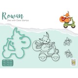 Nellie Snellen Rowan Design Stamp & Die Christmas Fox (RDCS004) (DISCONTINUED)