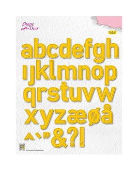 Nellie Snellen Shape Dies Alphabet Large (SD176) (OUTLET)