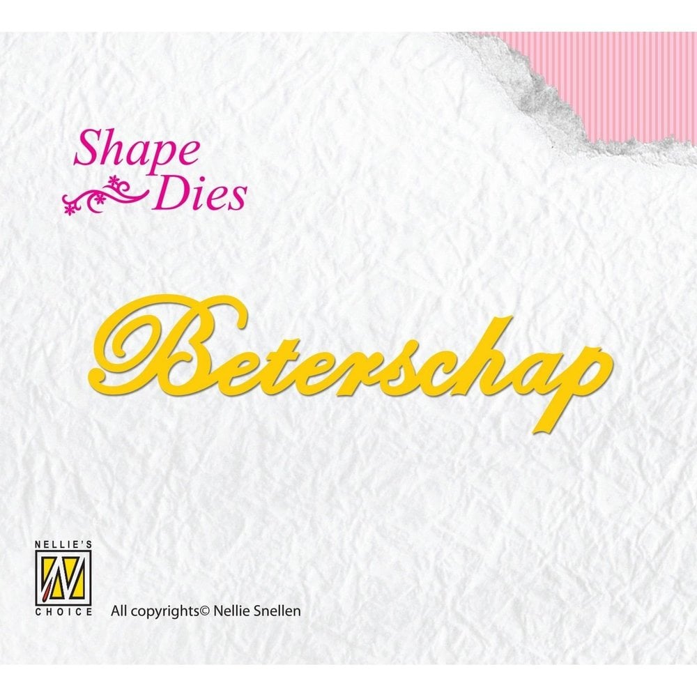 Nellie Snellen Shape Dies Beterschap (SD048) (OUTLET)