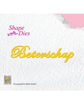Nellie Snellen Shape Dies Beterschap (SD048) (OUTLET)