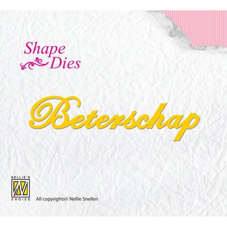 Nellie Snellen Shape Dies Beterschap (SD048) (OUTLET)