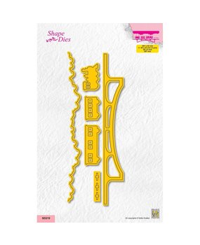 Nellie Snellen Shape Dies Bridge with Train (SD219) (DISCONTINUED)