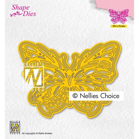 Nellie Snellen Shape Dies Butterfly (SD199) (OUTLET)