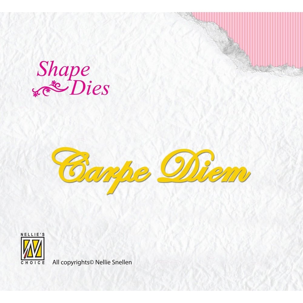 Nellie Snellen Shape Dies Carpe Diem (SD043) (OUTLET)