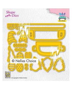 Nellie Snellen Shape Dies Easter Build-Up Egg Transport (SD194) (DISCONTINUED)
