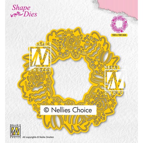 Nellie Snellen Shape Dies Easter Wreath (SD188) (OUTLET)