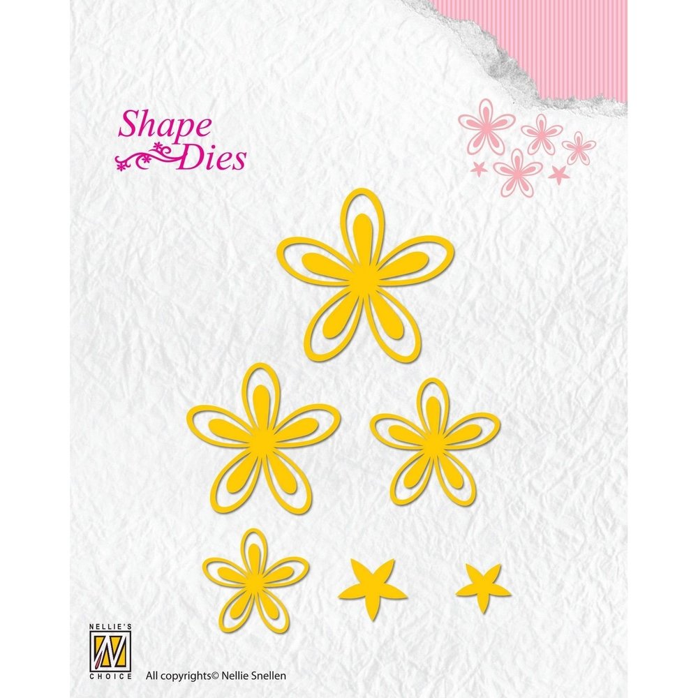 Nellie Snellen Shape Dies Flower 3 (SD126) (OUTLET)