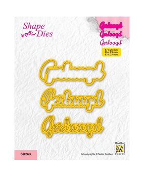 Nellie Snellen Shape Dies Geslaagd (SD263) (OUTLET)