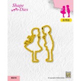 Nellie Snellen Shape Dies Girl and Boy (SD216) (OUTLET)