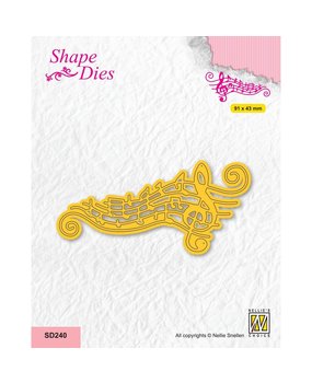 Nellie Snellen Shape Dies Musical Notes (SD240) (OUTLET)