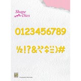 Nellie Snellen Shape Dies Numbers and Punctuation Marks (SD038) (DISCONTINUED)