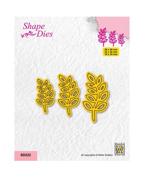 Nellie Snellen Shape Dies Set of 3 Branches 1 (SD222) (DISCONTINUED)
