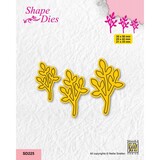 Nellie Snellen Shape Dies Set of 3 Branches 4 (SD225) (DISCONTINUED)