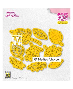 Nellie Snellen Shape Dies Set of Leaves (SD201) (OUTLET)
