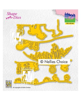 Nellie Snellen Shape Dies Set-Up Spring Scene (SD192) (DISCONTINUED)