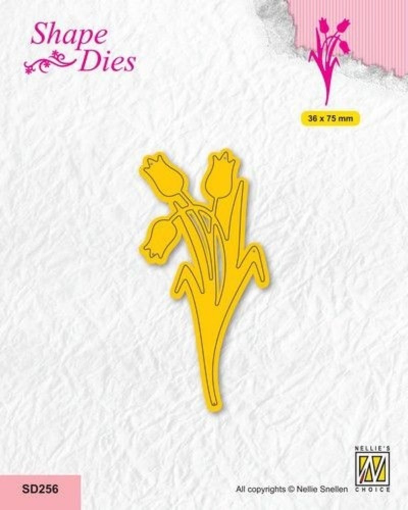 Nellie Snellen Shape Dies Tulips (SD256) (OUTLET)