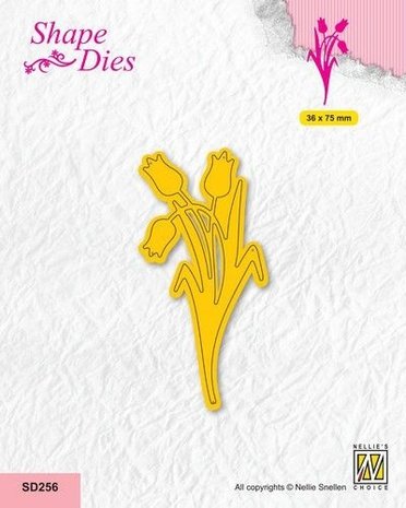 Nellie Snellen Shape Dies Tulips (SD256) (OUTLET)