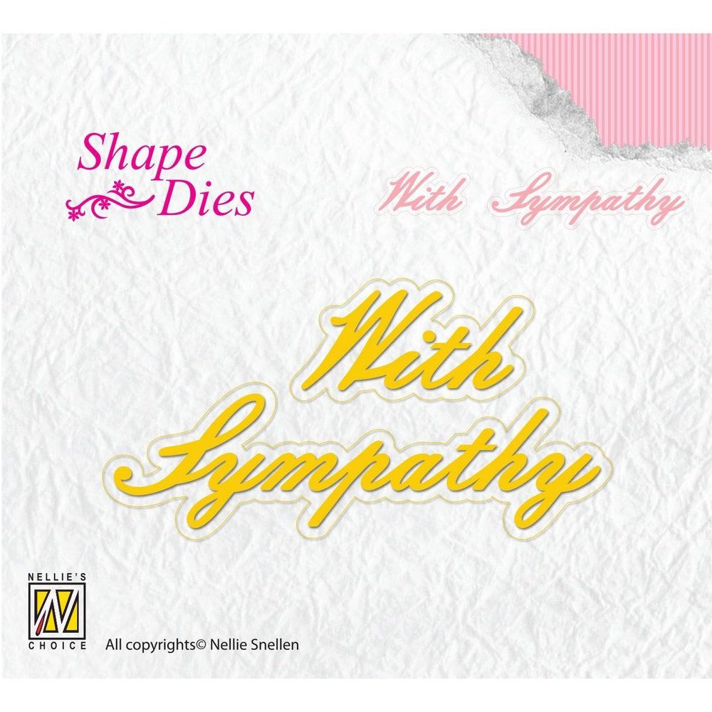 Nellie Snellen Shape Dies With Sympathy (SD097) (OUTLET)