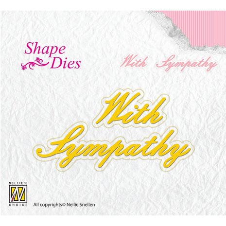 Nellie Snellen Shape Dies With Sympathy (SD097) (OUTLET)