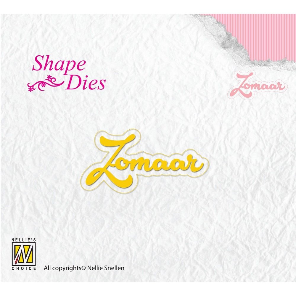 Nellie Snellen Shape Dies Zomaar (SD091) (OUTLET)