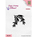 Nellie Snellen Silhouette Clear Stamps Willow Branch (SIL115) (OUTLET)