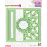 Nellie Snellen Special Card Dies Easel Card Flowers 1 (SCDP002) (OUTLET)