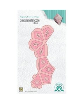 Nellie Snellen Wrapping Dies Diamond Gift Box (WPD007) (OUTLET)