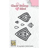 Nellie Snellen Mini Clear Stamps Star (MAFS015) (OUTLET)