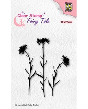 Nellie Snellen Fairy Tale Clear Stamps Flowers (FTCS031) (DISCONTINUED)