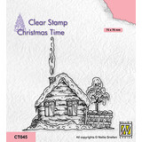 Nellie Snellen Christmas Time Clear Stamps Snowy Cottage 2 (CT045) (DISCONTINUED)