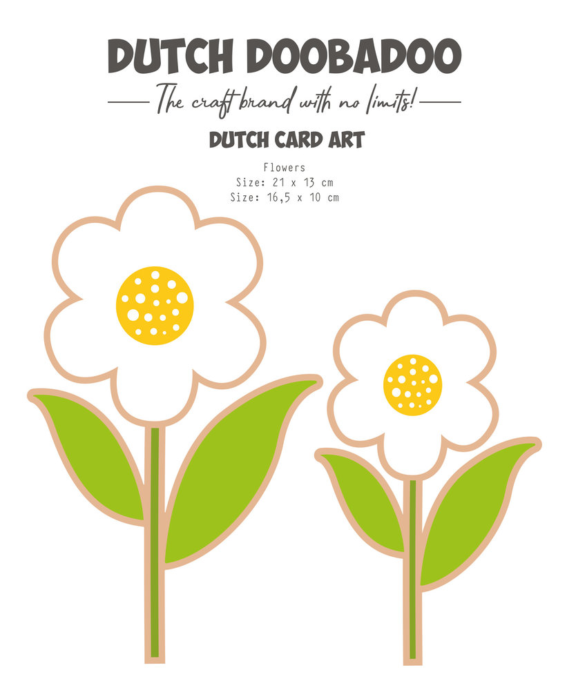 Dutch Doobadoo Dutch Card Art A5 Flowers (470.784.211) (DISCONTINUED)