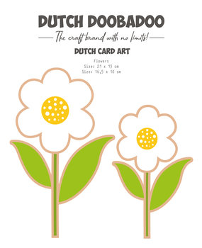 Dutch Doobadoo Dutch Card Art A5 Flowers (470.784.211) (DISCONTINUED)