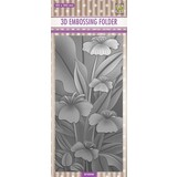 Nellie Snellen 3D Embossing Folder Lilies (EF3D048) (DISCONTINUED)