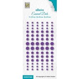 Nellie Snellen Adhesive Enamel Dots Purple (ENDOT009) (DISCONTINUED)